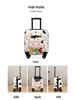 18" Cartoon Unisex Children's Spinner Luggage with Combo Lock & Wheels for Students