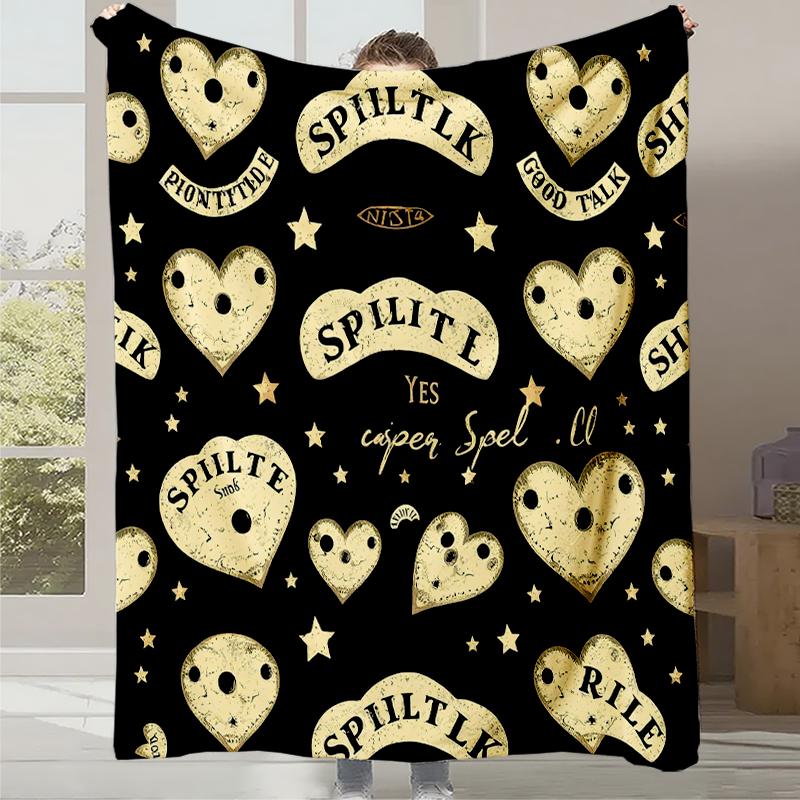 New Cartoon Cute Print Halloween Gift Blanket Office Casual Nap Sofa Blanket Digital Print Flannel Blanket