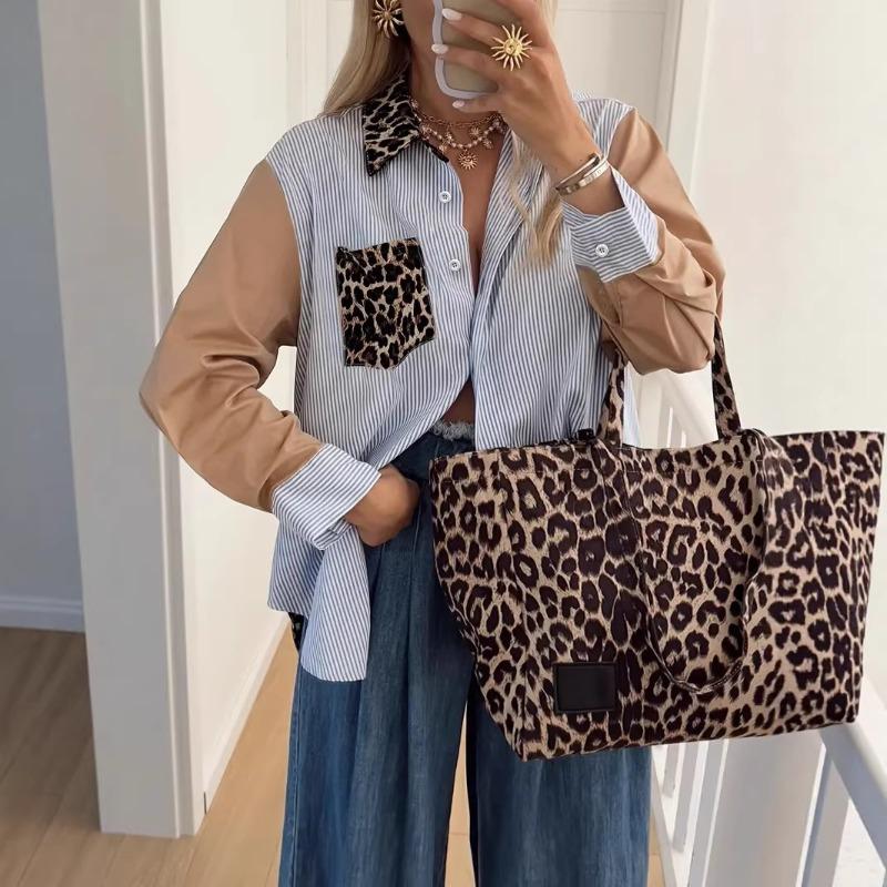 

New Women s Large Size Shirt Hot Style Loose Lapel Fashion Shirt Top XXL синій