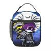 New Murder Drones Cartoon Lunch Bag For Unisex Lunch Box Casual Work Cooler Bag Portable Waterproof Thermal Tote Handbags