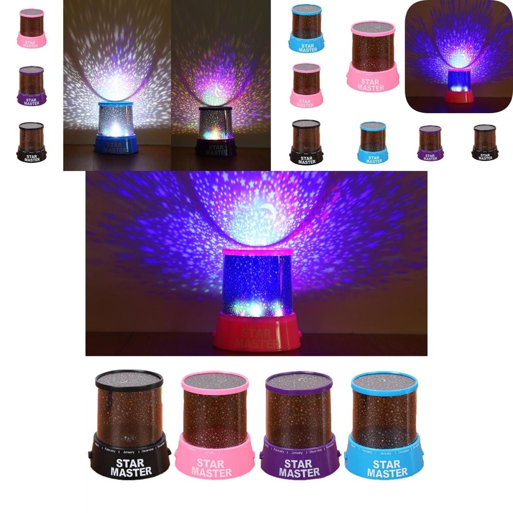 Dreamy Starry Night Projector Light For Romantic Galaxy-themed Ambiance