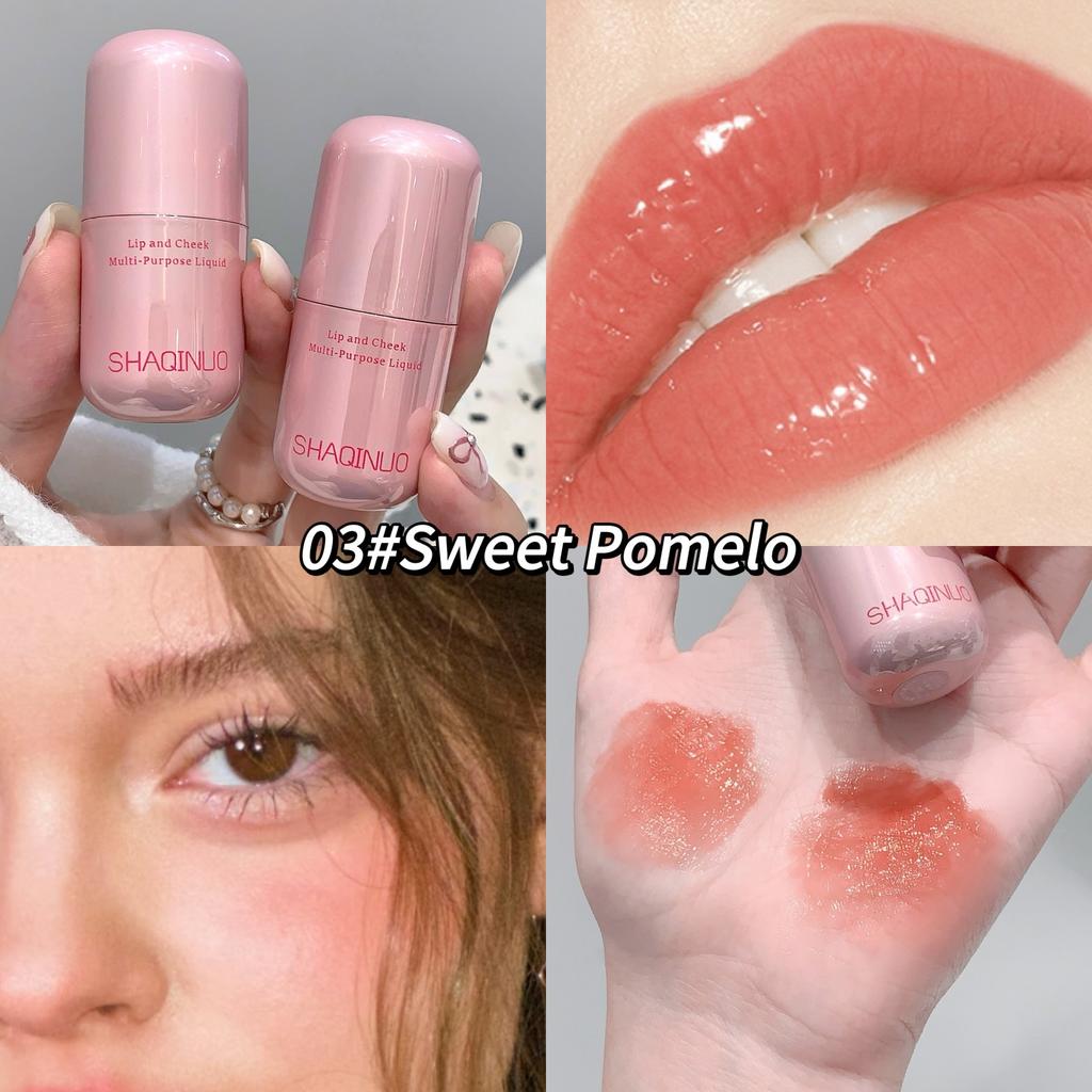 SHAQINUO Lip and Cheek Multi-Purpose Liquid Lip Gloss
