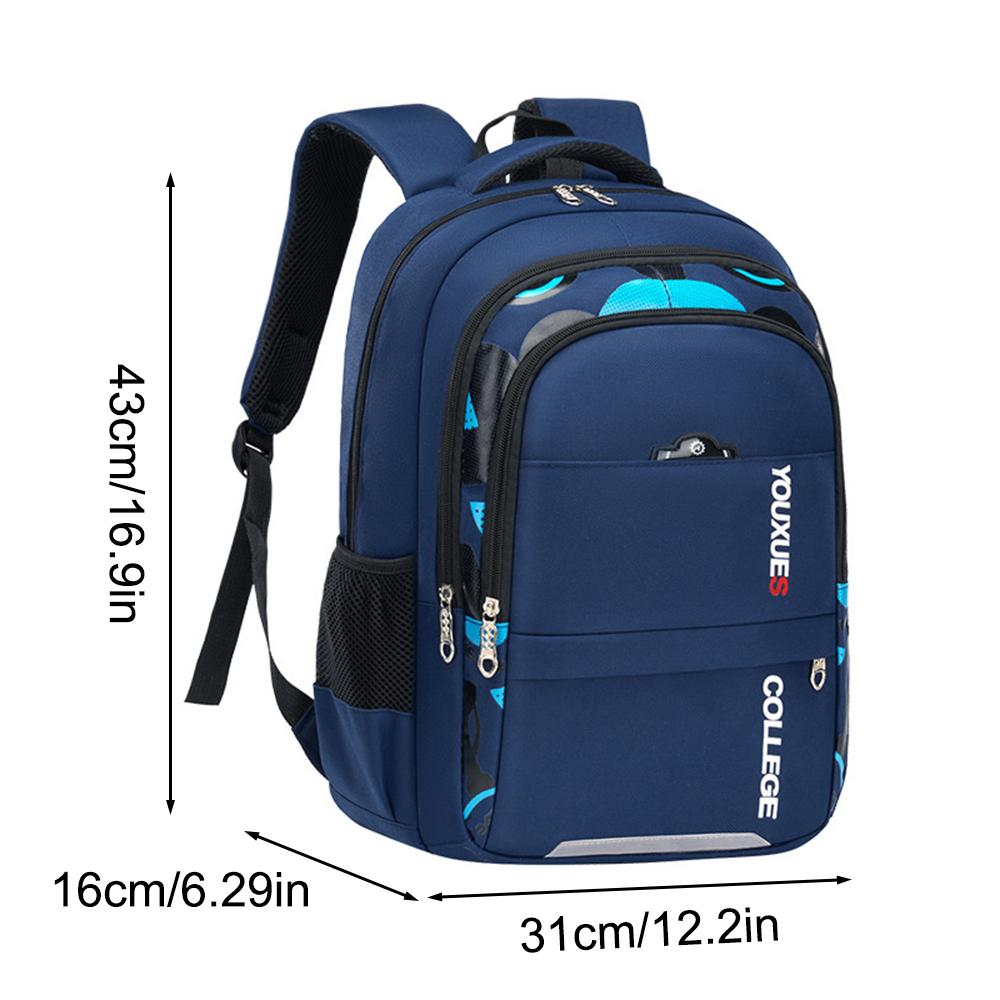 Casual Lightweight Large Capacity Backpack For Boys, Backpacks For Elementary School Students In Grades 3-6-9