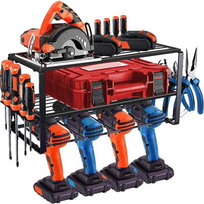 OYE Tool Cabinet for Power Tools Drills Style Tool Box 3 Tiers Wall-Mounted