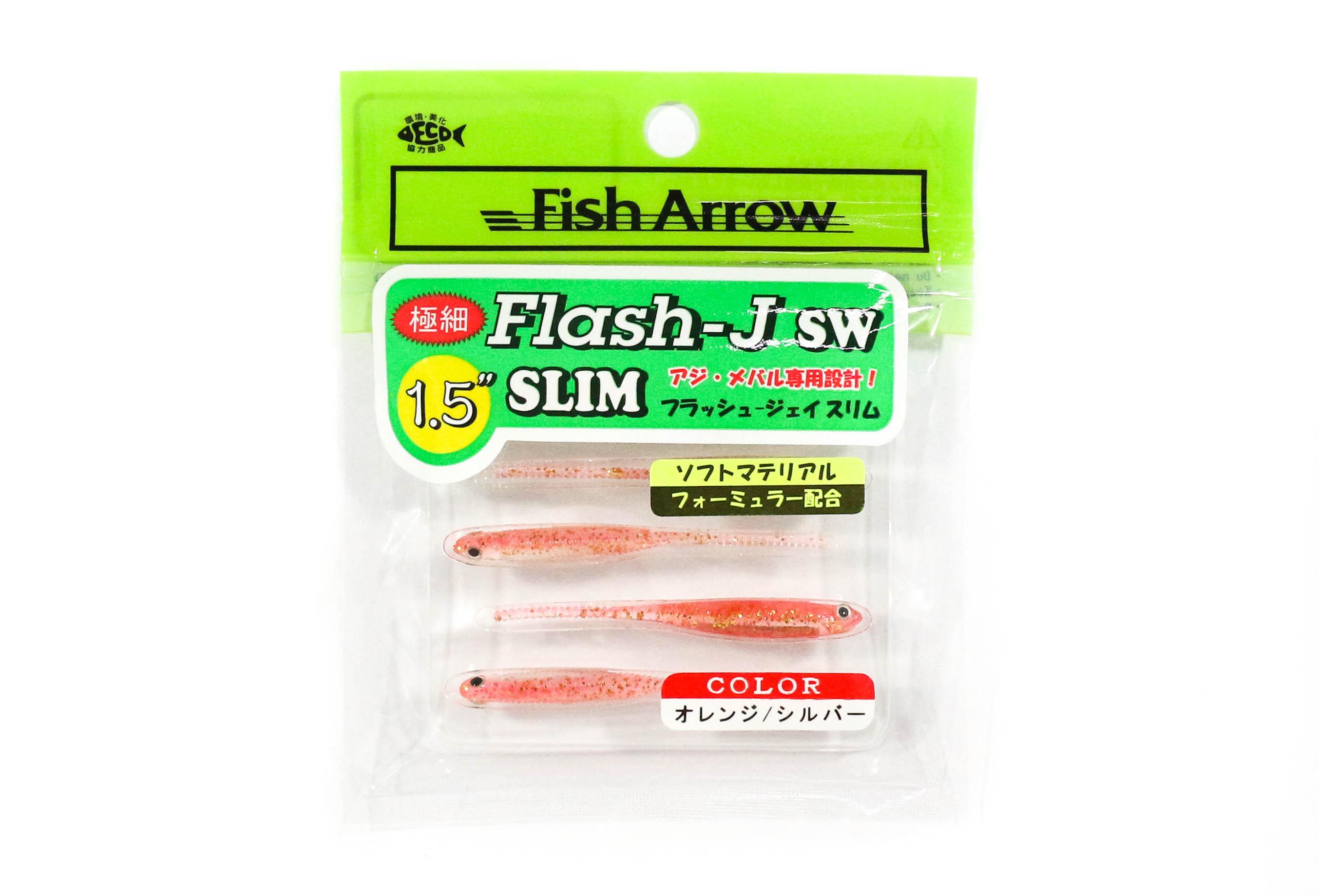 

Мягкая приманка Fish Arrow Flash J Slim SW 1,5 дюйма, 5 шт. в упаковке #103 (0301)