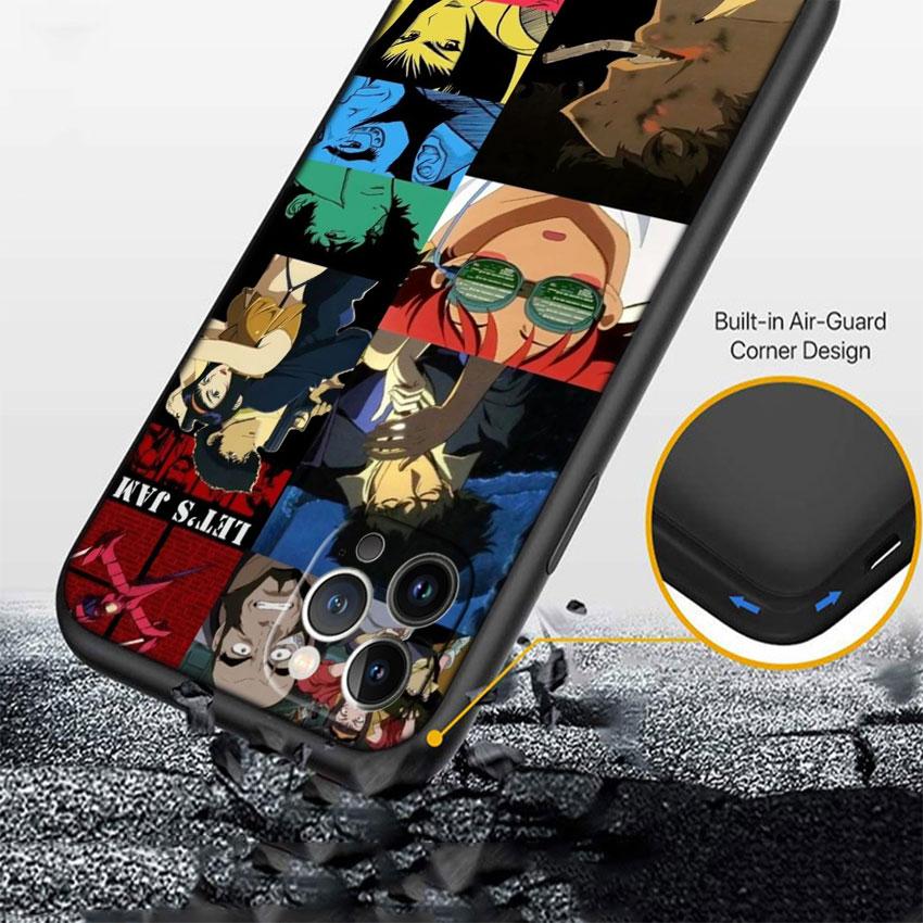 IX8 Cowboy Bebop Phone Case for Samsung Galaxy Note 8 9 10 20 Ultra Lite Plus A03 A06 A16 A11 M21 M35 A72 S25 Core Pro Quantum 2