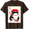 Ice Hockey Japanese Grumpy Frog Funny Hockey T-Shirt