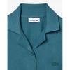 Lacoste Dámská košilová halenka ze směsi lnu s otevřeným límcem Ef7765 54g Iy4
