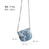 Denim Blue Change Purse Fashionable Women's Bag Makeup All-matching Shoulder Casual Mobile Phone