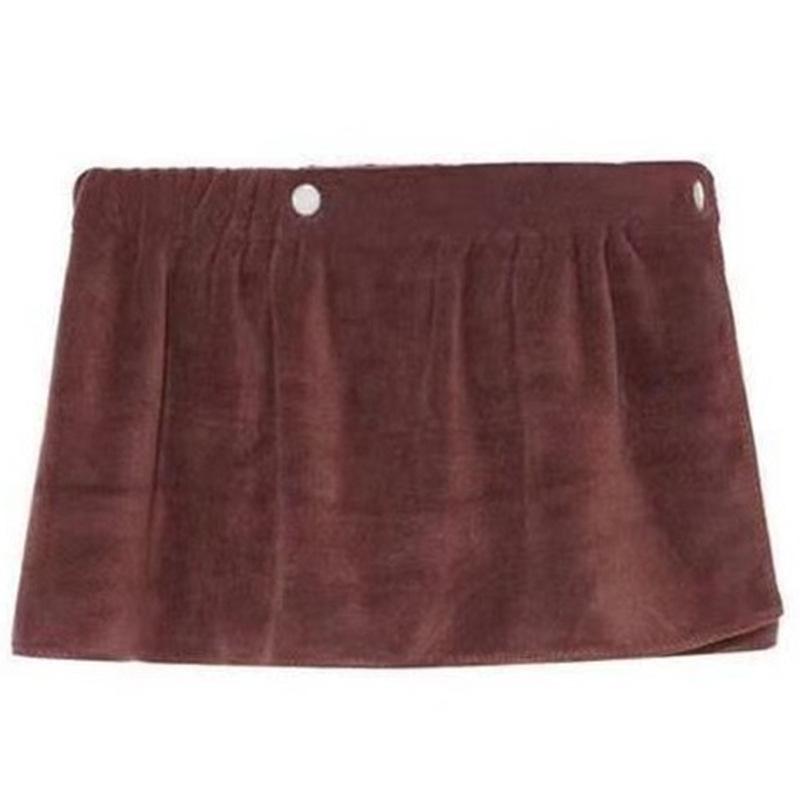 Men's Soft Absorbent Fiber Bathrobe for Hotel, Pool, or Beach Use with Buckle Closure.