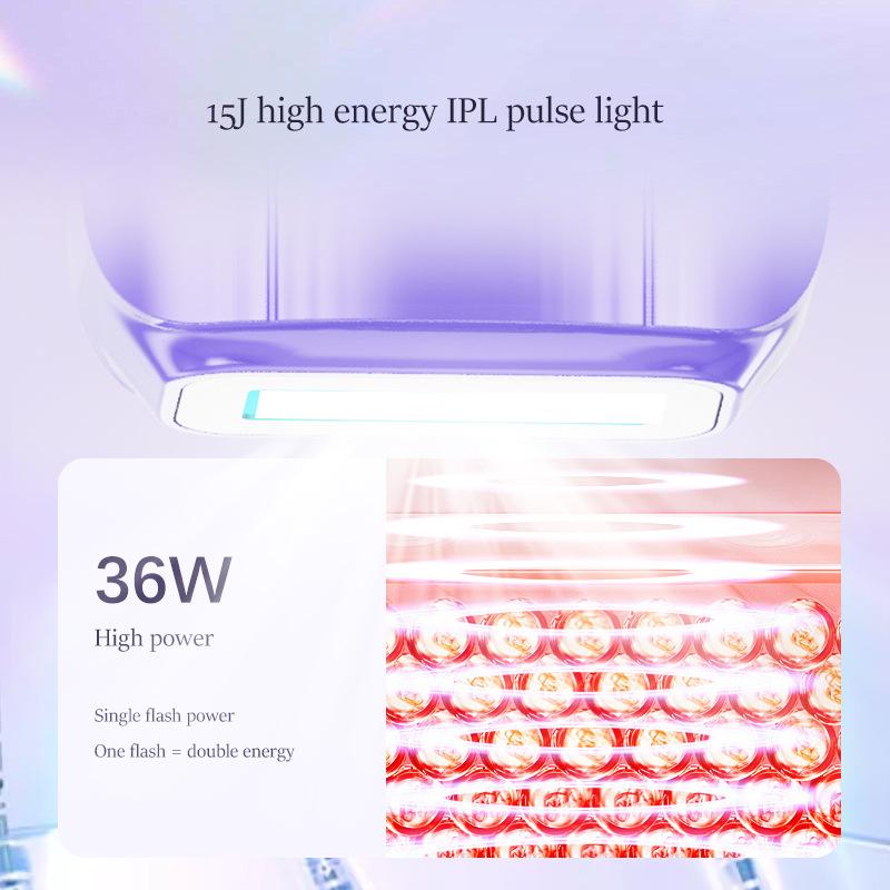 Hair Removal Instrument Freezing Point Laser Sapphire Ipl Household Whole Body Private Parts Shaver Ice-feeling Painless Hair Remover
