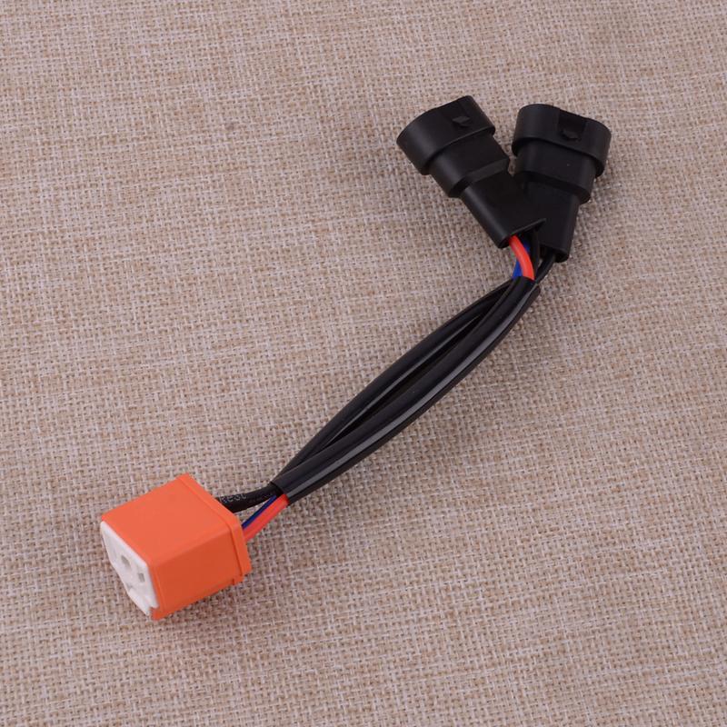 

Front Left Right 9005 9006 To H4 Headlight Bulb Conversion Socket Harness Plug Wire Adapter New High Quality