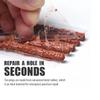 5 buc. Instrument de reparat anvelope tubeless pentru bicicletă, adeziv urgent, petic, etanșant, benzi de cauciuc, burghiu pentru anvelopă, accesorii pentru bicicletă MTB, de șosea