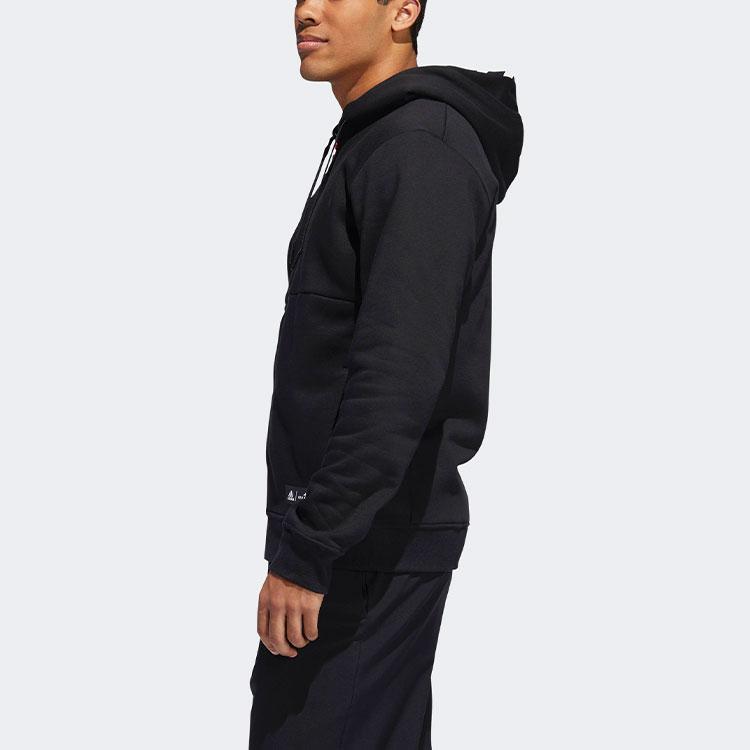 Adidas CNY Dame Full-Zip Hooded Basketball Velour Jacket Men Jacket Black DZ0857