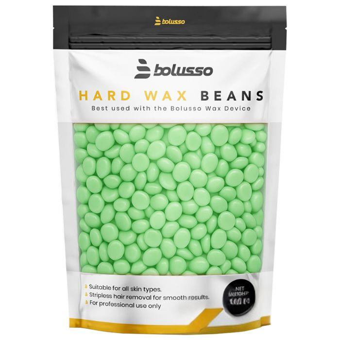 Cire dépilatoire - BOLUSSO - Perles Tea Tree 100 g - Sans bandes - Cire chaude - Zones sensibles