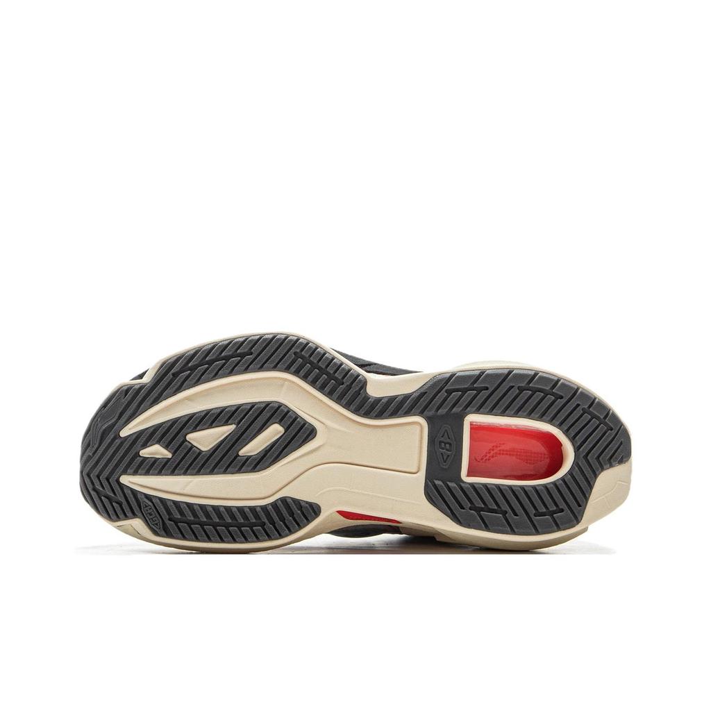 Li-Ning Lijun 8 Simple Comfortable Shock Absorbing Lightweight Rebound Low Top Casual Running Shoes Women sneaker Light-Gray Bright-Neon ARZV004-5