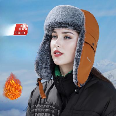 Korean Retro Lei Feng Hat for Women Plus Velvet Thickened Winter New Cold Proof and Warm Versatile Outdoor Riding Ear Protection Hat
