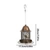 Wild Bird Feeders Bird Feeding For Outside Feeding Plate Hummingbird Hanging Tray Feeder For Outdoor Garden Backyard Balcony