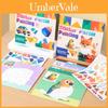 Jeu de Puzzle 3D Animal Thème Transport Autocollants Pour Tout-Petits et Enfants