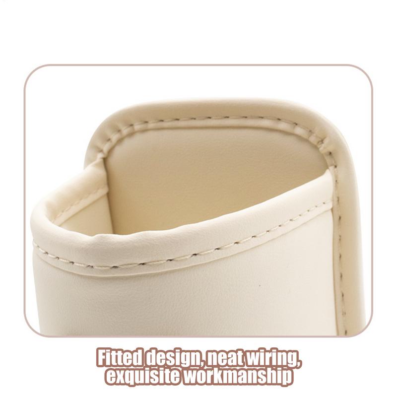Car Water Cup Holder Leather Mobile Phone Holder Beverage Holder Trash Can Air Outlet Chair Back Door Armrest Multifunctional
