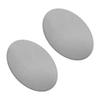 Stainless Steel Disc Coffee Filter, 2 Pieces Reusable Metal Coffee Filter with Tight Mesh Design for Coffee Maker 62mm