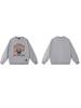 Fukujin EVISU2025 Unisex Round Neck Hoodie - Trendy Cotton Streetwear Pullover with Print