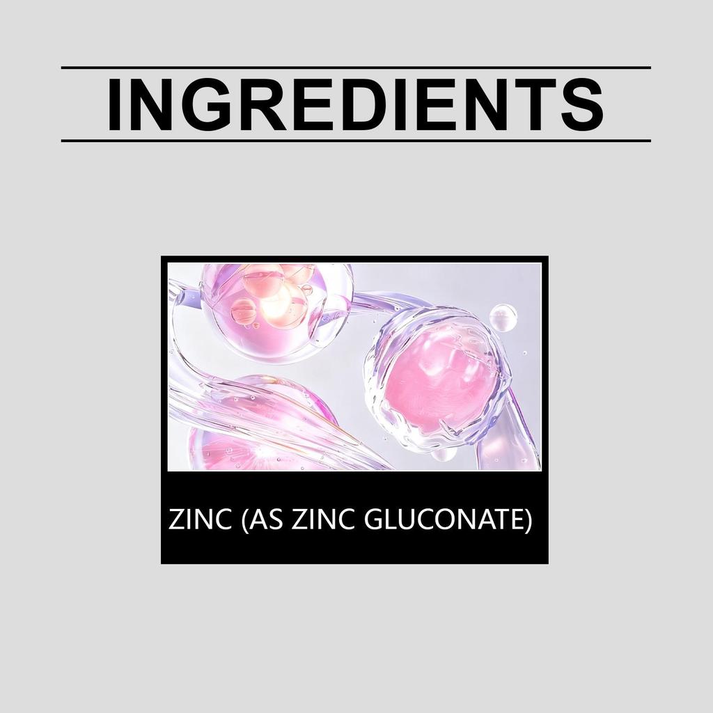 DOCTEAT Gentle Zinc Capsules: Daily Nourishing Dietary Supplement