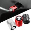 4Pcs Metal Car Tire Valve Core Cap Wheel Valve Cover For Suzuki Swift Jimny Ignis Alto SX4 Splash Baleno Vitara Swace Auto Parts