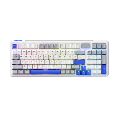 Rapoo V700DIY-98 Upgraded Version Tri-Mode Custom Wireless Mechanical Keyboard Gasket Structure 7-Layer Filled Soundproof