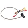 CGA-320 CO2 Cylinder Refill Adapter with Hose For Filling Soda Tank 24" Without Gauge