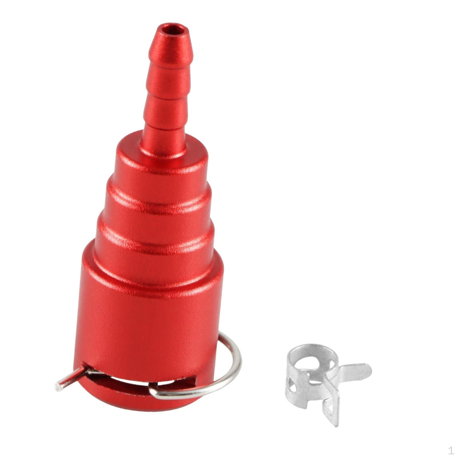 

HC3Z-9A564-a Fuel Return Line Connector Metal Red Compatible for 6.7L Powerstroke Spare Parts