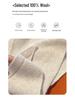 High-End Women's Triangle Scarf: 100% Australian Wool, Knitted Korean Style, Perfect for Autumn & Winter