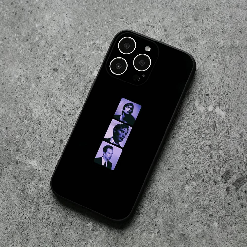 Mads M-Mikkelsen Phone Case for iPhone 17 Air 16 14 15 11 12 13 Pro Max 7 6 15 16 Plus 16E Shockproof Cover