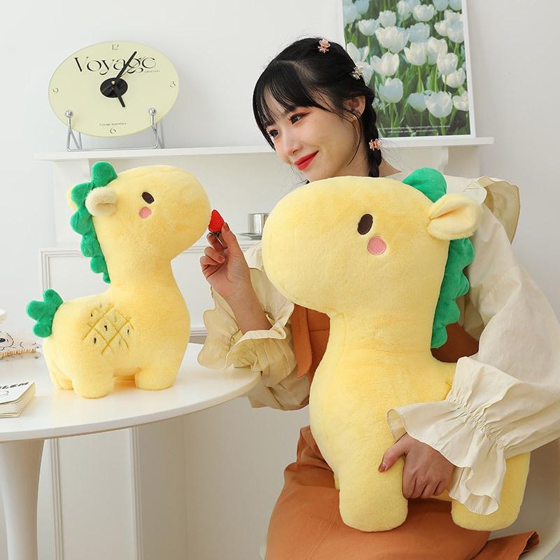 Cute And Soft Pineapple Deer Stuffed Animal Toy For Kids