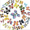 10/20PC Color Magic Flying Butterfly Wrapping Toy Bookmark Celebrity Color Butterfly Simulation Party Gift Children's Decoration