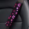 Bronzing Snowflake Car Seat Belt Pads Cover Shoulder Pads Protection Cushion Case