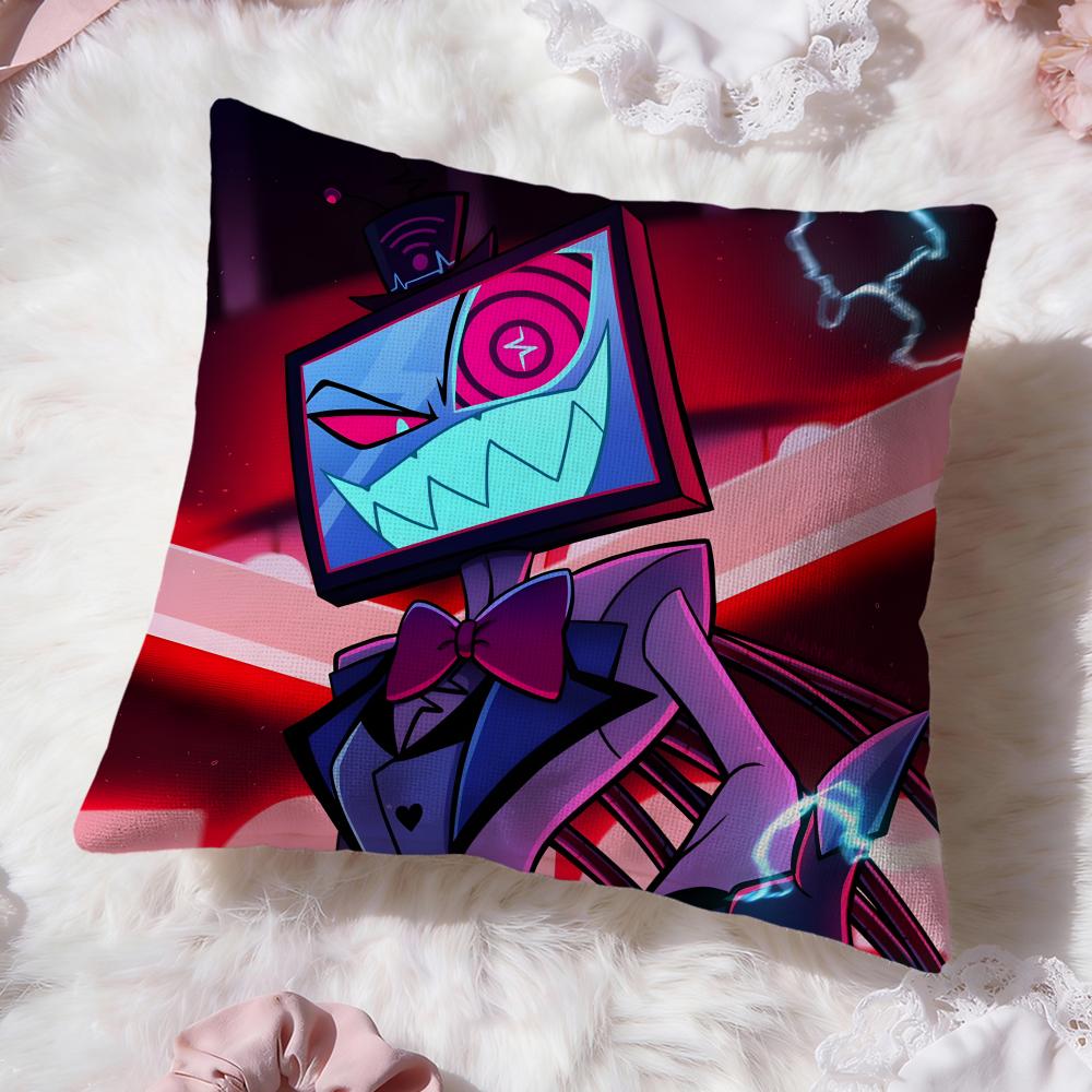 Hra H-Hazbin HotelS Povlak na polštář Prémiový komfort Oboustranný povlak na polštář - Dvoustranný design pro jakoukoli místnost a interiér auta