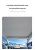 Xpeng P7/P7+/P7i Panoramic Sunroof Sunshade Top Cooling Heat Insulation Accessory