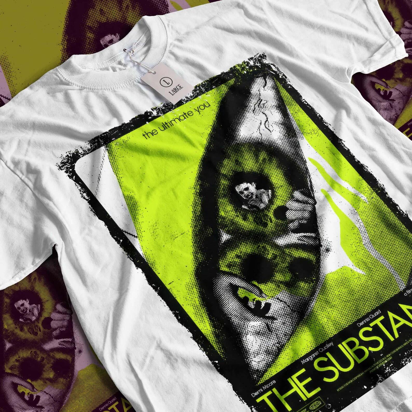 The Substance T-Shirt: Vintage Horror Movie Graphic Tee S