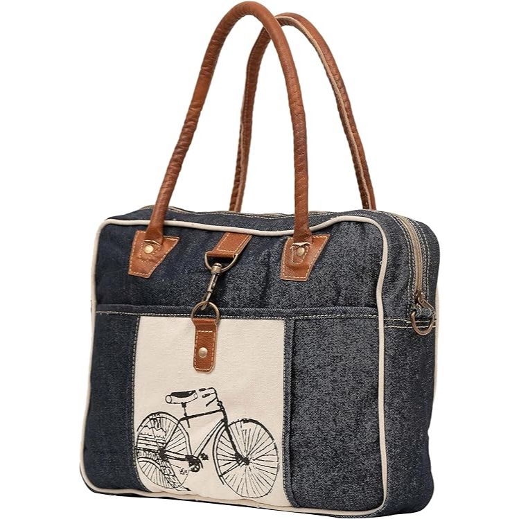 Холщовая ручная сумка — фото 4