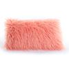 12 X 20 Inch 30 X 50 Cm Decorative New Luxury Series Style Grey Faux Fur Throw Pillow Case Cushion Cover for Sofa Bedroom Car