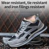 Bezpečnostní pracovní obuv s ocelovou špičkou, odolná proti propíchnutí, protiskluzová pracovní obuv, prodyšné pracovní bezpečnostní tenisky, lehká bezpečnostní obuv
