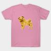 T Shirt Women Pug Lowpoly Harajuku Print Kawaii Tshirt Summer Short Sleeve Female T-Shirt Top Tee
