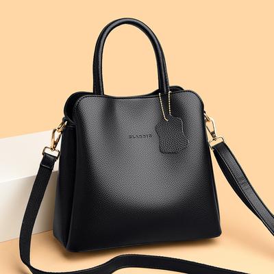 New Stylish Simple Handbag Multi Component Large Capacity Women's Shoulder Bag Commuting Shoulder Bag
