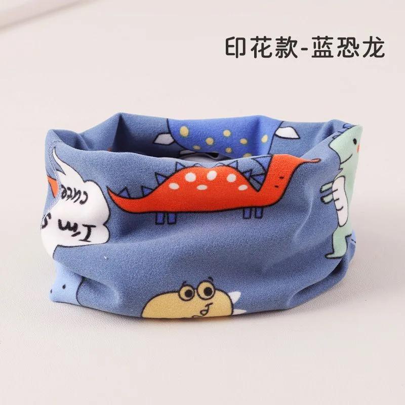 Kids Winter Cotton Scarf Soft Warm Baby Neckerchief Cute Neck Collar For Children 0-12 Years