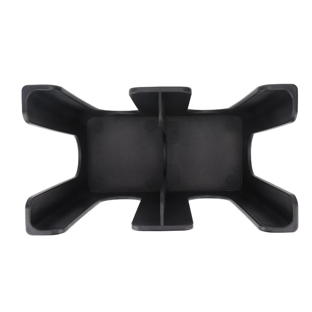 Black Cup and Lid Holder 2 Compartments Coffee Cup Organizer Paper Cup Dispenser Restaurant
