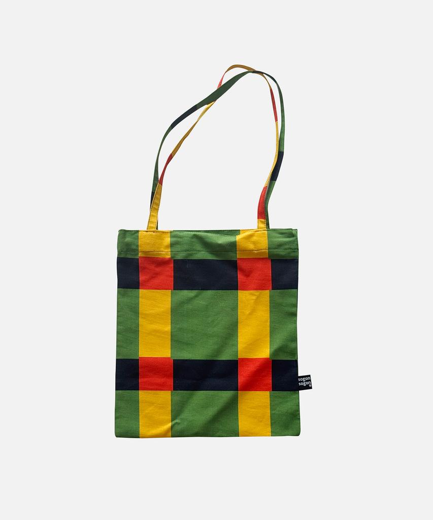 Sogonsogon Green Square Mini Bag