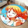 Nami Round Area Rug Carpet Rug For Living Room Bedroom Sofa Playroom Decor Nonslip Floor Mat