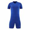 Adult Soccer Jersey Set Short Sleeve Team Uniform Custom Print Number Name Sportswear