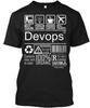 Devops Multitasking Multi Tasking Problem Solving T-Shirt Made In USA S-5XL